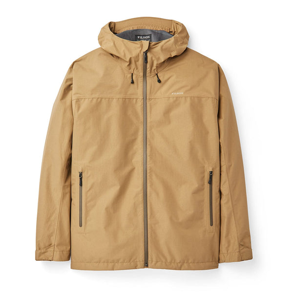 Filson Swiftwater Rain Jacket Dark Tan The Sporting Lodge