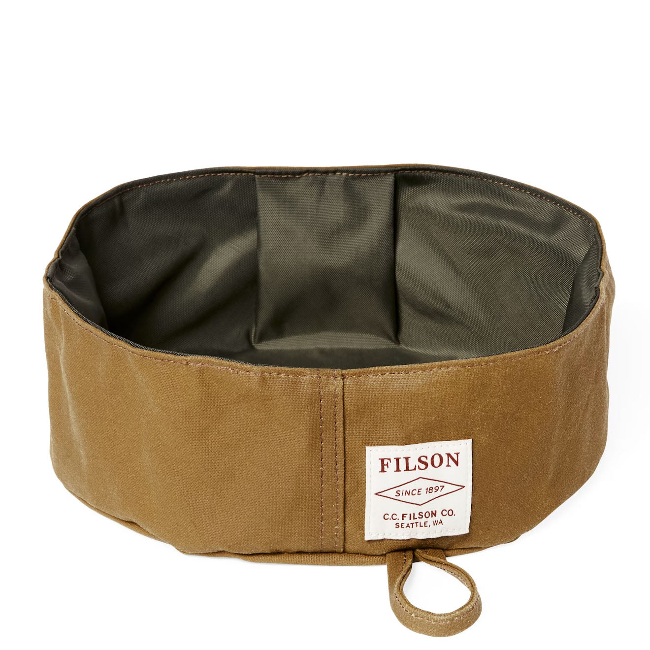 Filson Short Dog Bowl Dark Tan - The Sporting Lodge