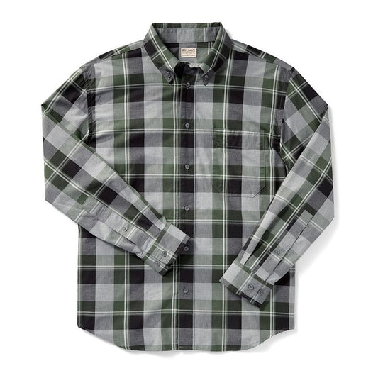 Filson Sutter Sport Shirt Olive Heather Gray - The Sporting Lodge