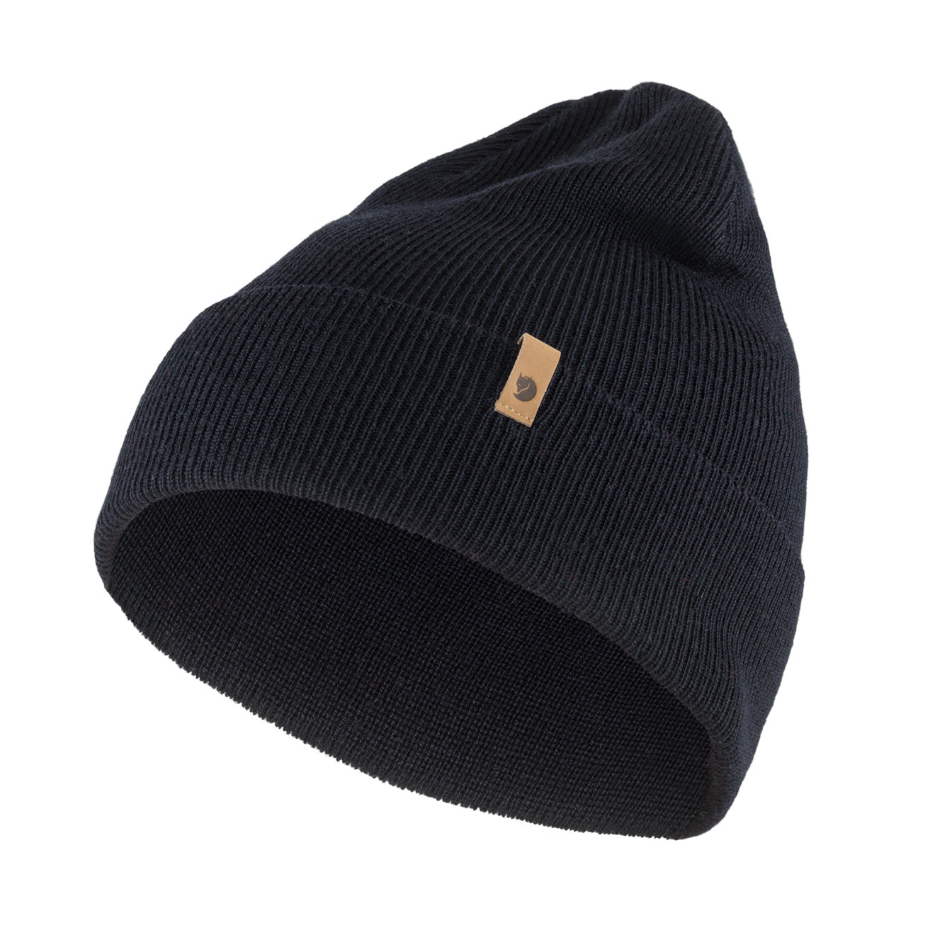 Fjallraven Classic Knit Hat Dark Navy - The Sporting Lodge