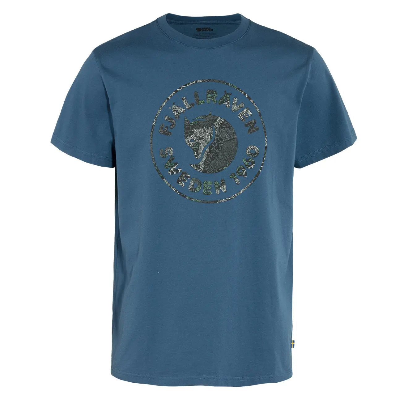 Fjallraven Kanken Art T-Shirt Indigo Blue - The Sporting Lodge