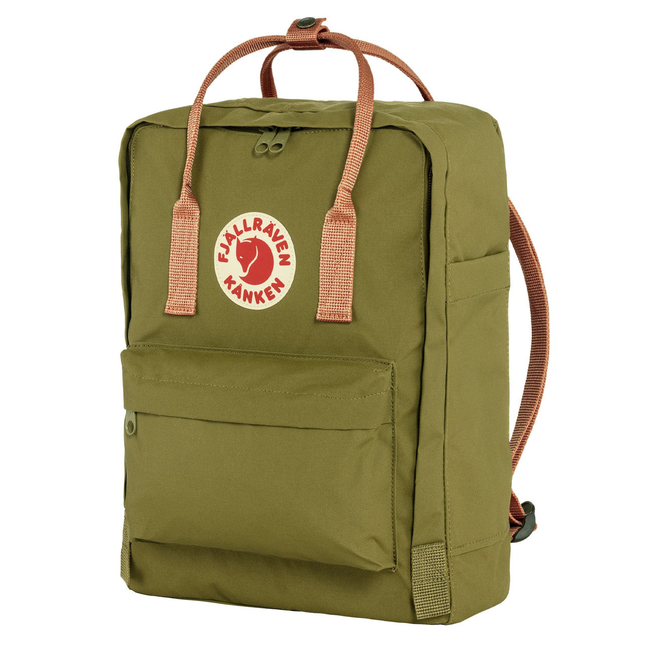 Fjallraven Kanken Classic Backpack Foliage Green / Peach Sand - The Sporting Lodge