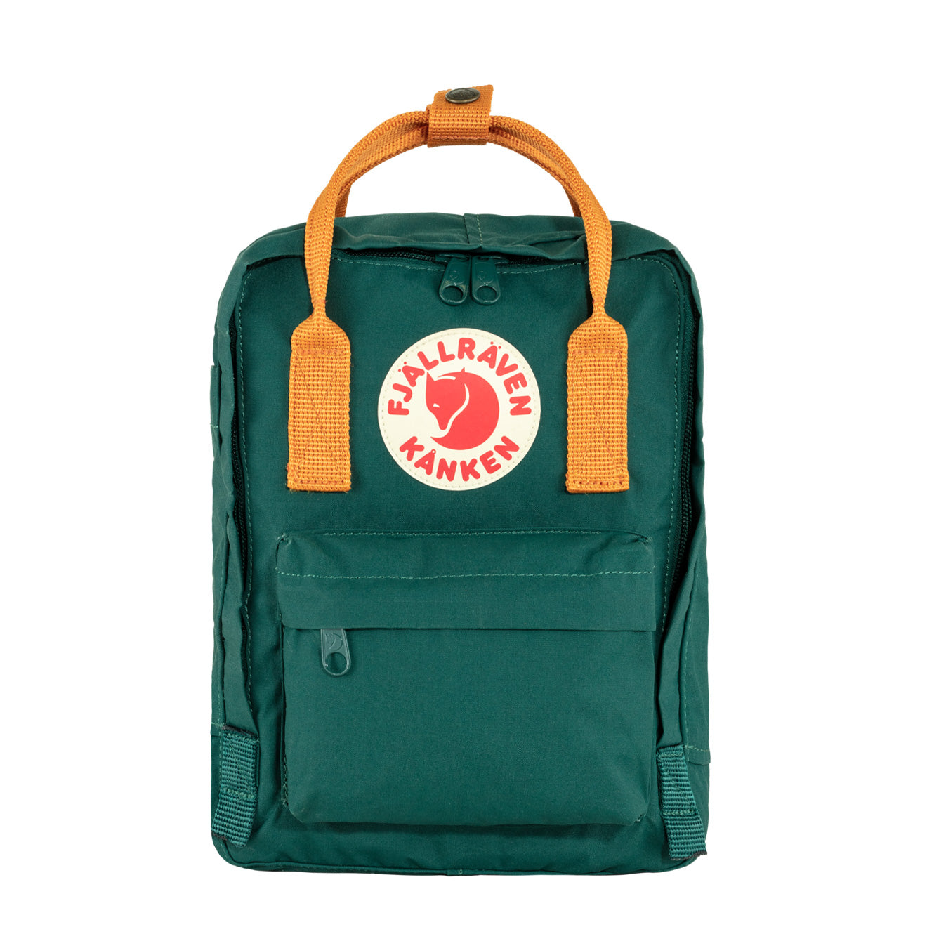 Fjallraven Kanken Mini Arctic Green Spicy Orange