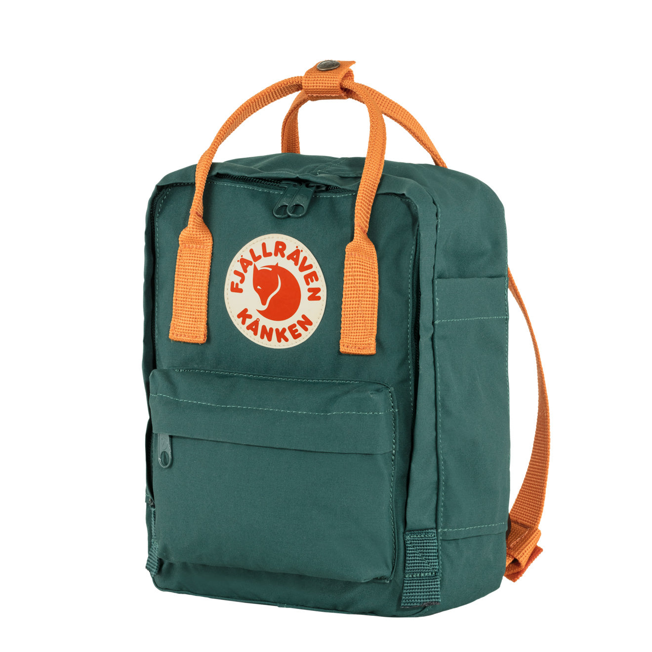 Fjallraven Kanken Mini Arctic Green Spicy Orange