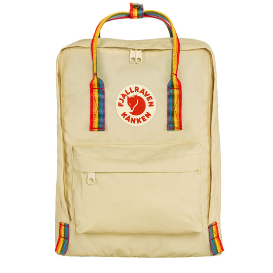 Fjallraven Kanken Rainbow Classic Backpack Light Oak / Rainbow Pattern - The Sporting Lodge