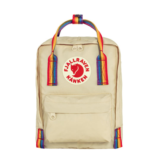 Fjallraven Kanken Rainbow Mini Light Oak-Rainbow Pattern - The Sporting Lodge