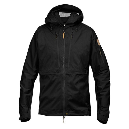 Fjallraven Keb Eco-Shell Jacket Black - The Sporting Lodge