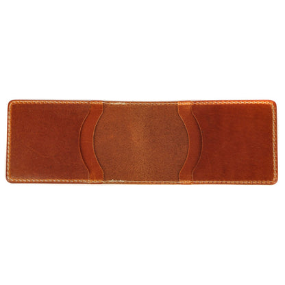 Fjallraven Ovik Card Holder Large Leather Cognac - The Sporting Lodge