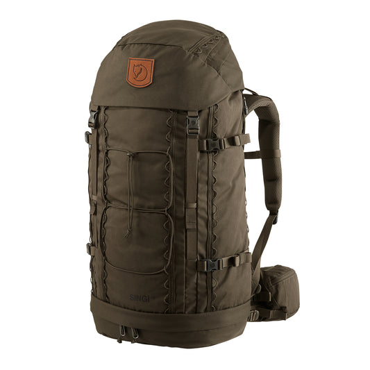 Fjallraven Singi 48 Backpack Dark Olive - The Sporting Lodge