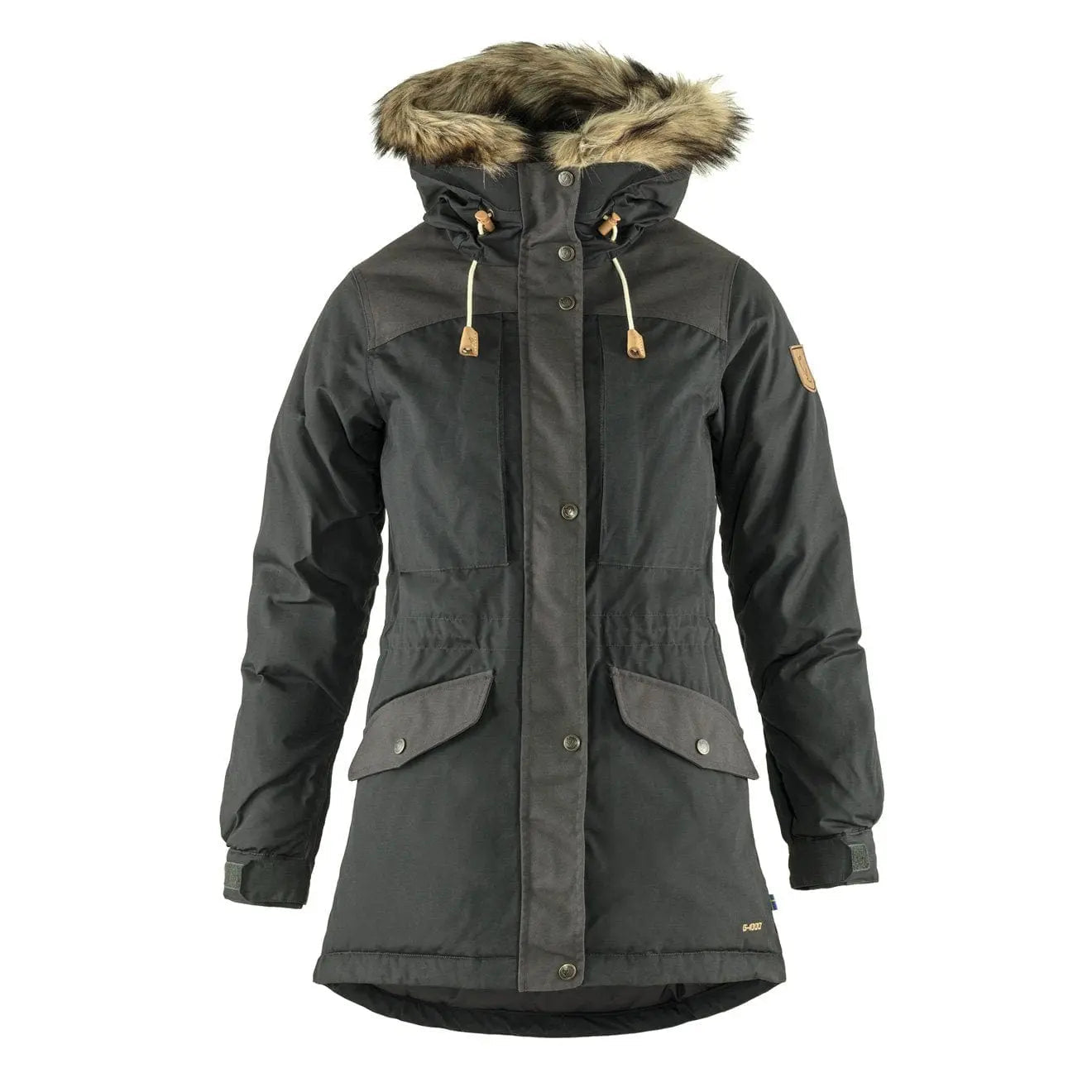 Fjallraven Womens Singi Down Jacket Dark Grey - The Sporting Lodge