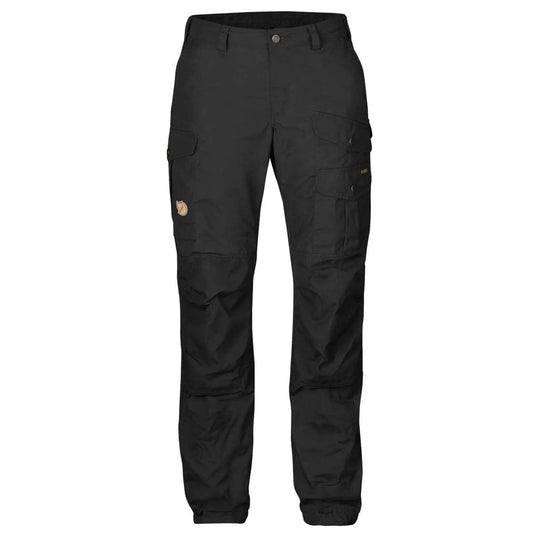 Fjallraven Womens Vidda Pro Trousers Regular Black / Black - The Sporting Lodge