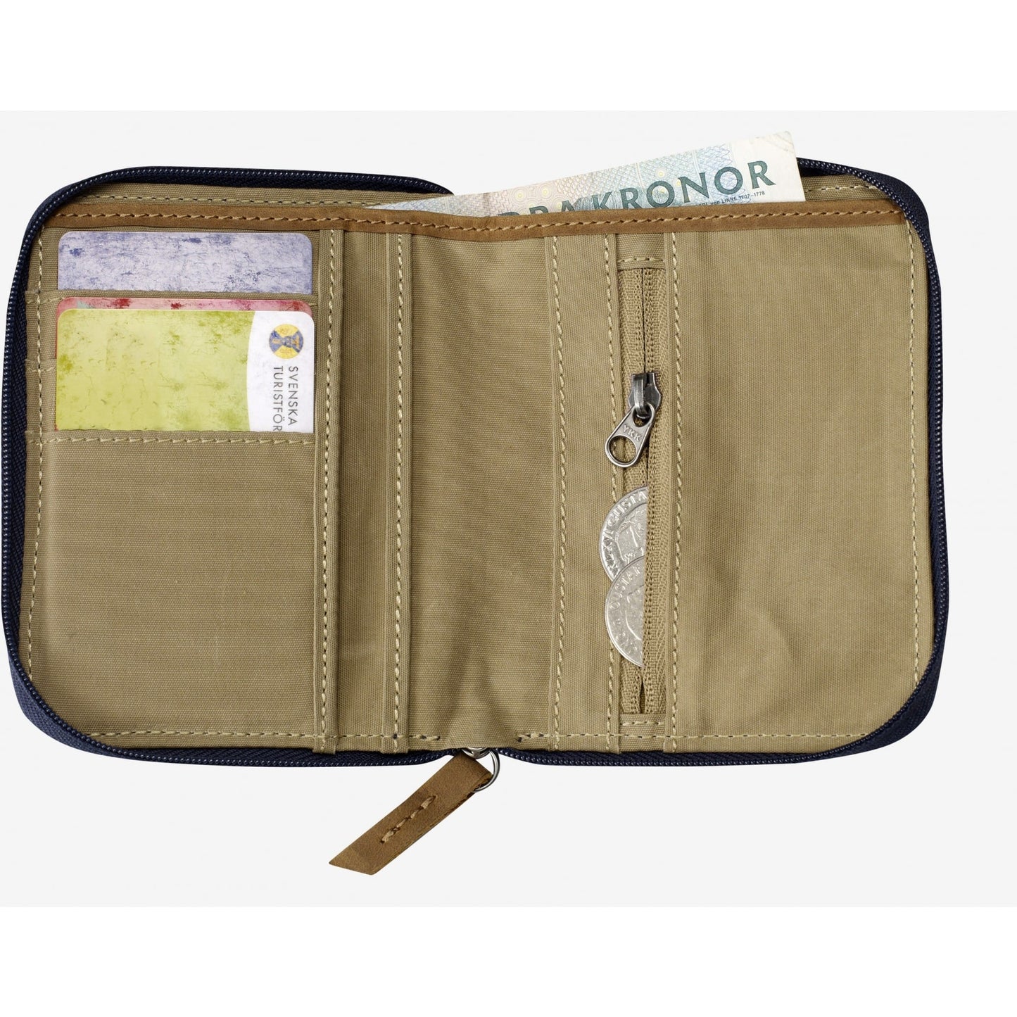 Fjallraven Zip Wallet Navy - The Sporting Lodge