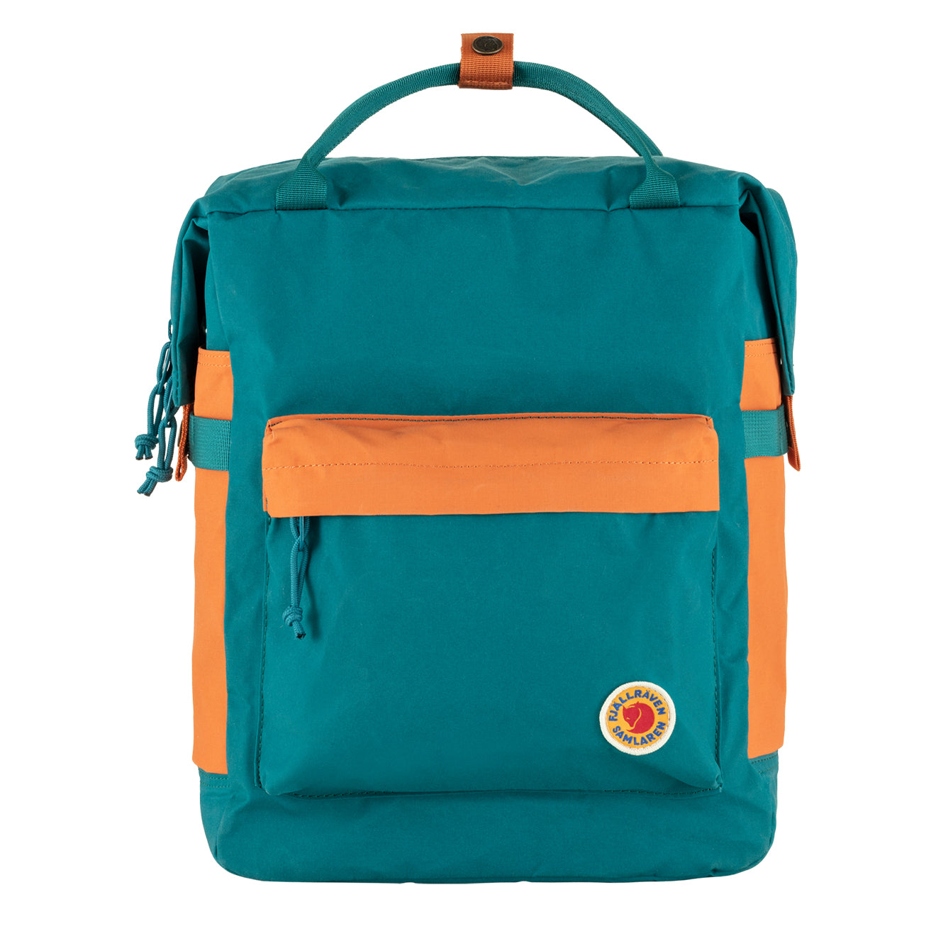 Green and orange backpack best sale