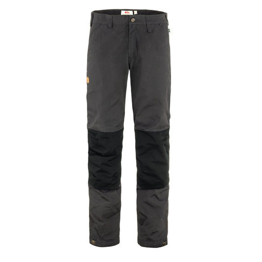 Fjallraven Greenland Trail Trousers Reg Leg Dark Grey / Black - The Sporting Lodge