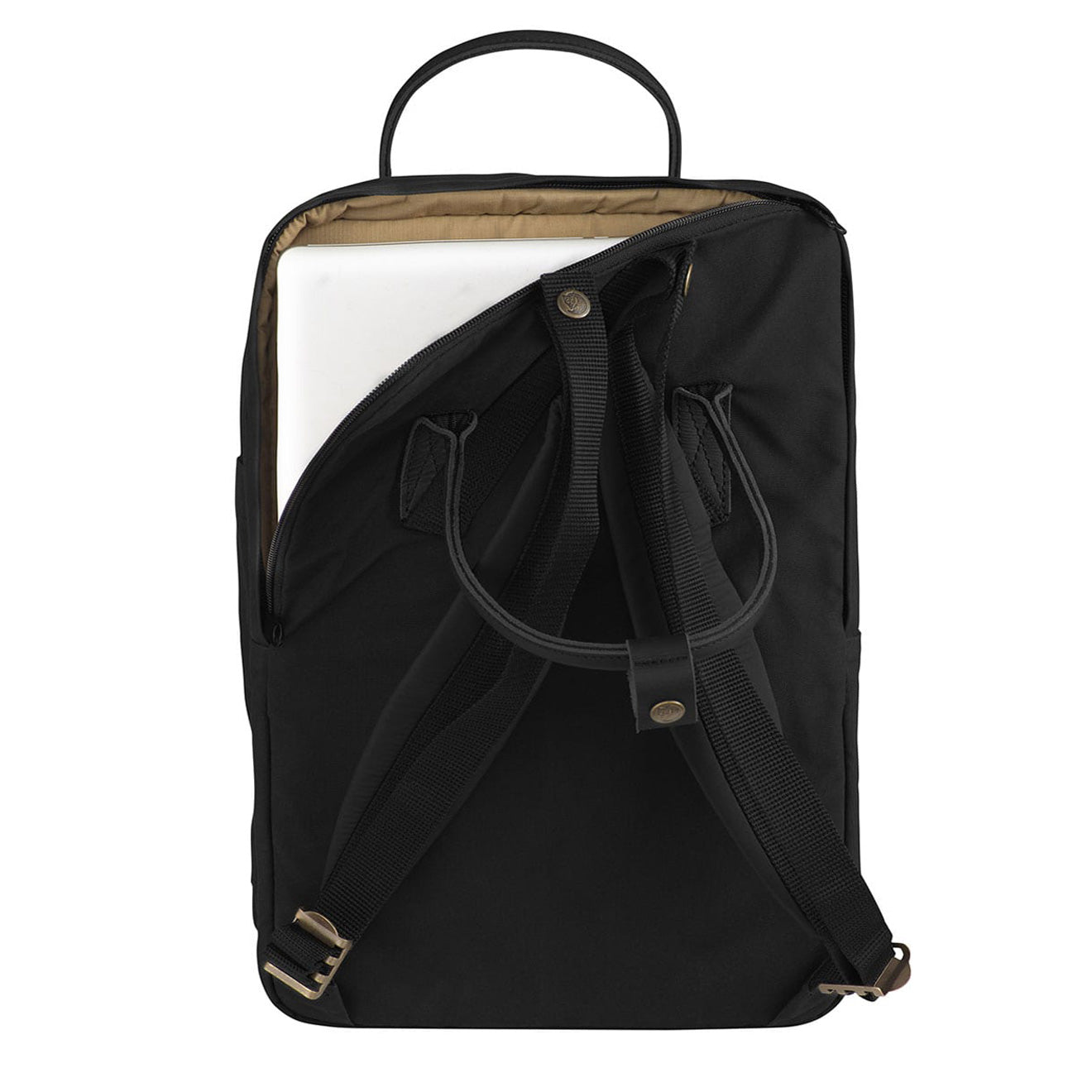 Fjallraven Kanken No. 2 Laptop 15 Black Edition - The Sporting Lodge