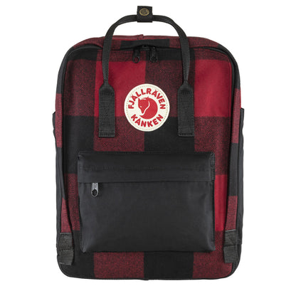 Fjallraven Kanken Re-Wool Red / Black - The Sporting Lodge