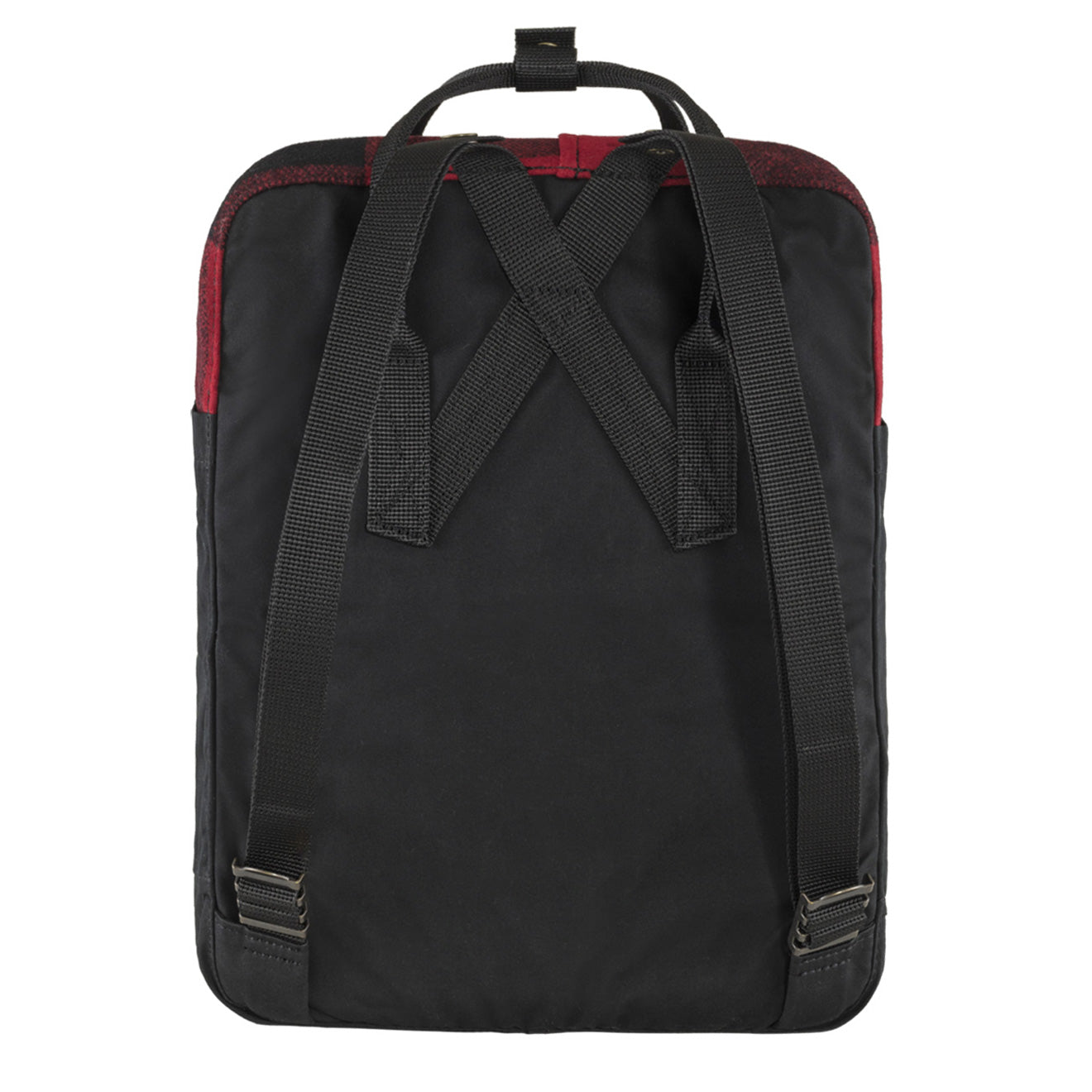 Fjallraven Kanken Re-Wool Red / Black - The Sporting Lodge