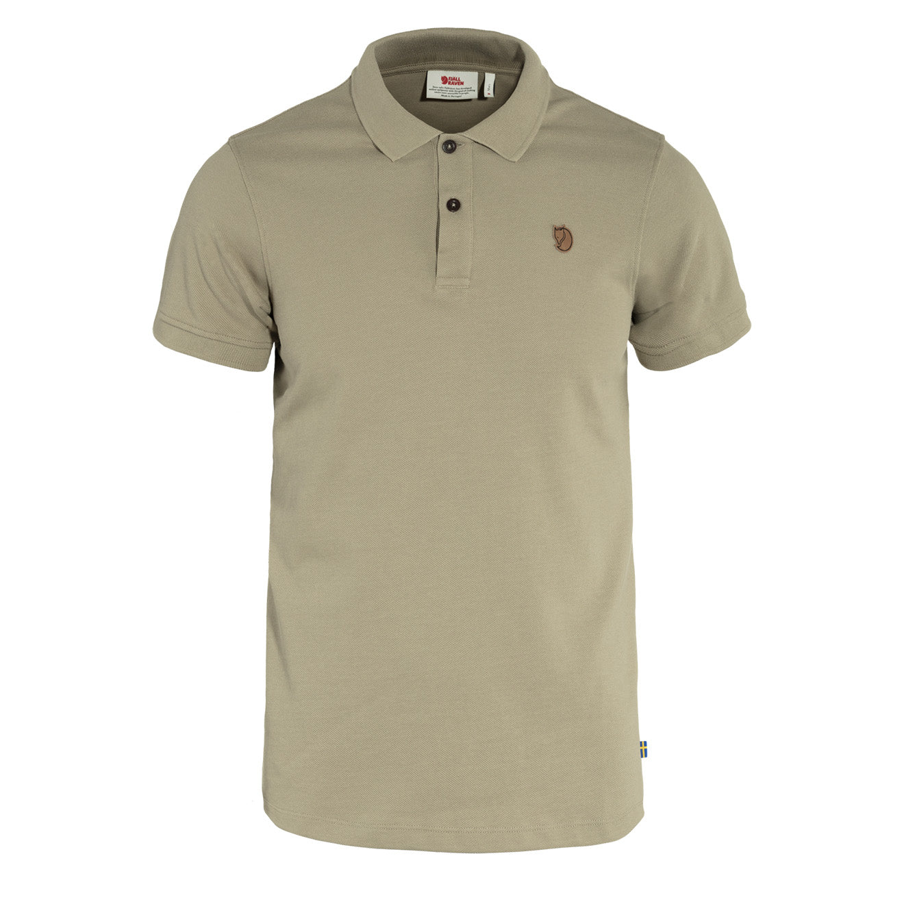 Fjallraven Ovik Polo Shirt Sand Stone - The Sporting Lodge