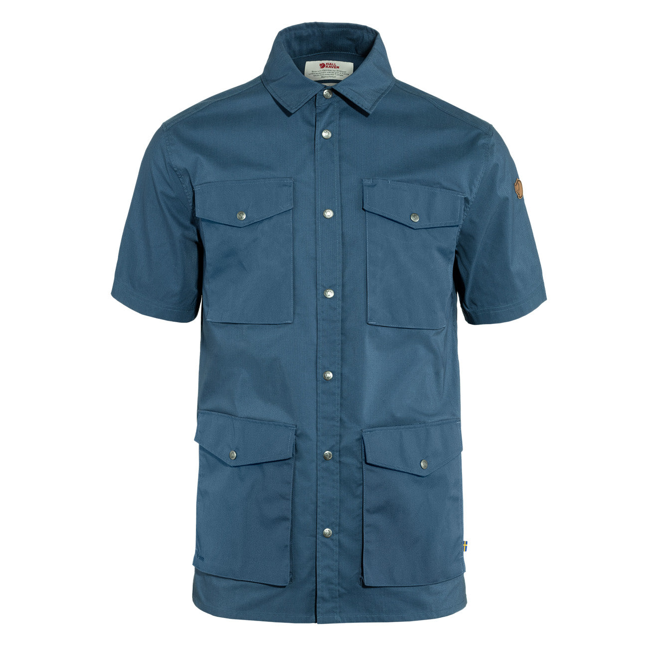 Fjallraven Raven SS Shirt Indigo Blue - The Sporting Lodge