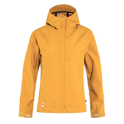 Fjallraven Womens HC Hydratic Trail Jacket Mustard Yellow - The Sporting Lodge