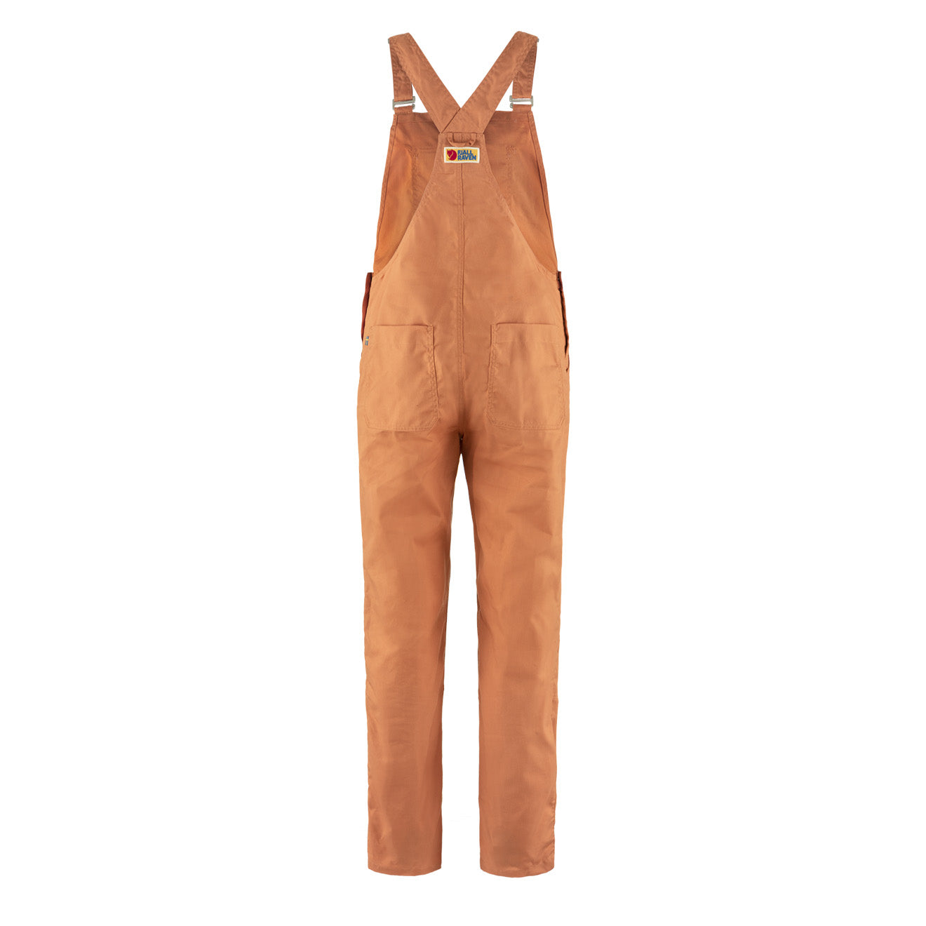 Fjallraven Womens Vardag Dungaree Trousers Desert Brown - The Sporting Lodge