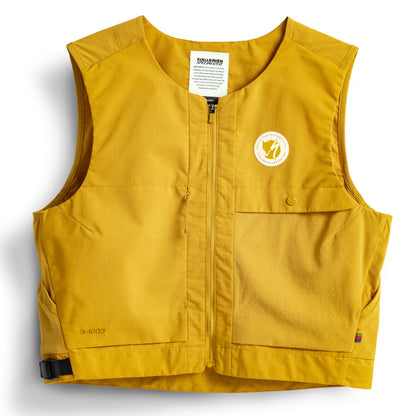 Fjallraven x Specialized Womens Gear Vest Ochre - The Sporting Lodge