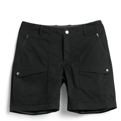 Fjallraven x Specialized Womens Riders Hybrid Shorts Black - The Sporting Lodge