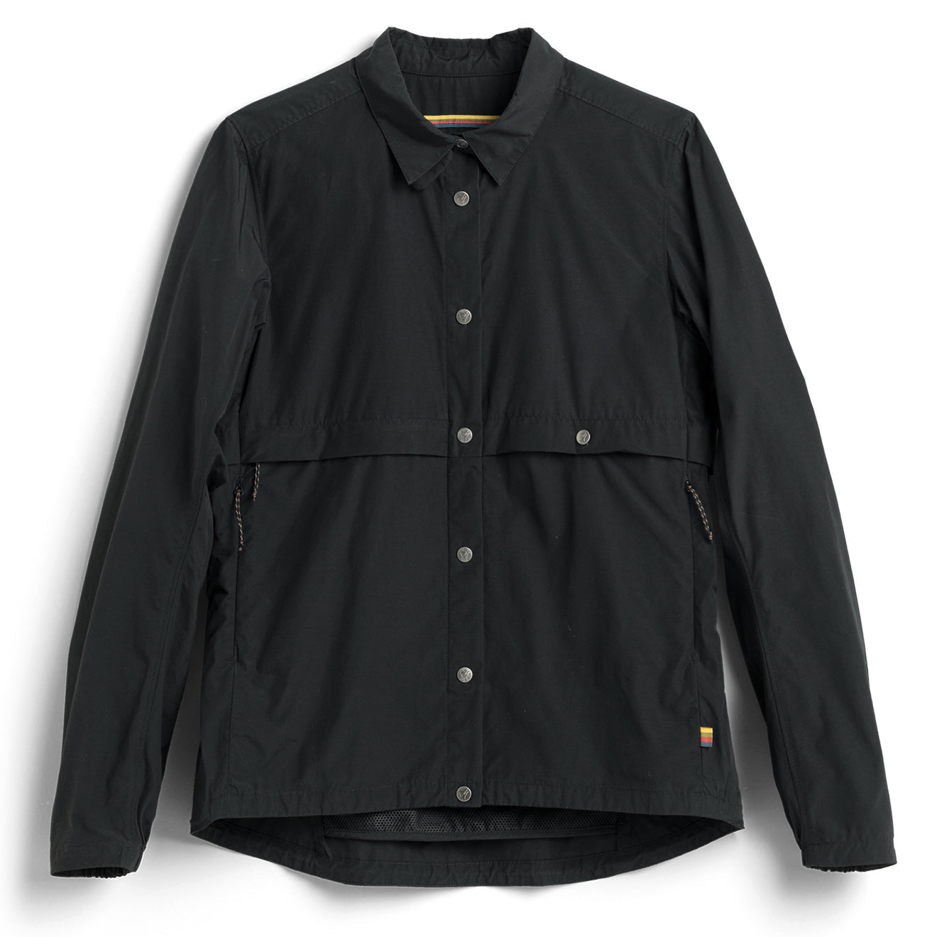 Fjallraven x Specialized Womens Riders Wind Jacket Black - The Sporting Lodge