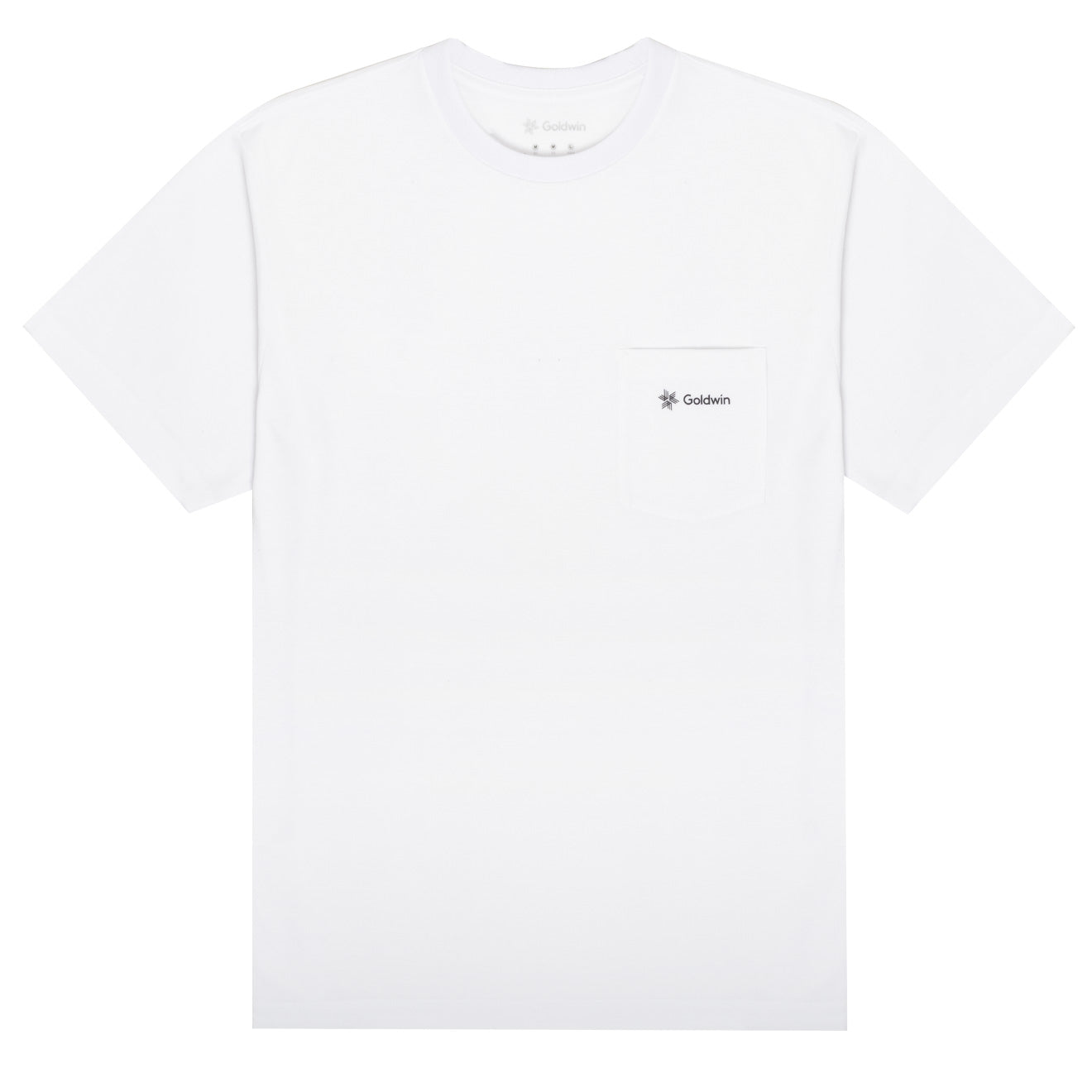 Goldwin Pocket T-Shirt White - The Sporting Lodge