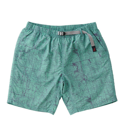 Gramicci Nylon Alpine Packable Short Yosemite Green - The Sporting Lodge