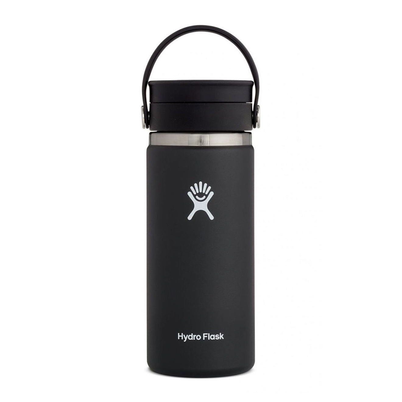 Hydro Flask 16oz Wide Mouth Flex Sip Lid Black - The Sporting Lodge