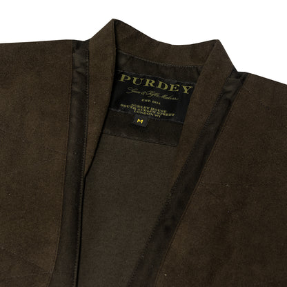 James Purdey Winter Sporting Vest Dark Green - The Sporting Lodge