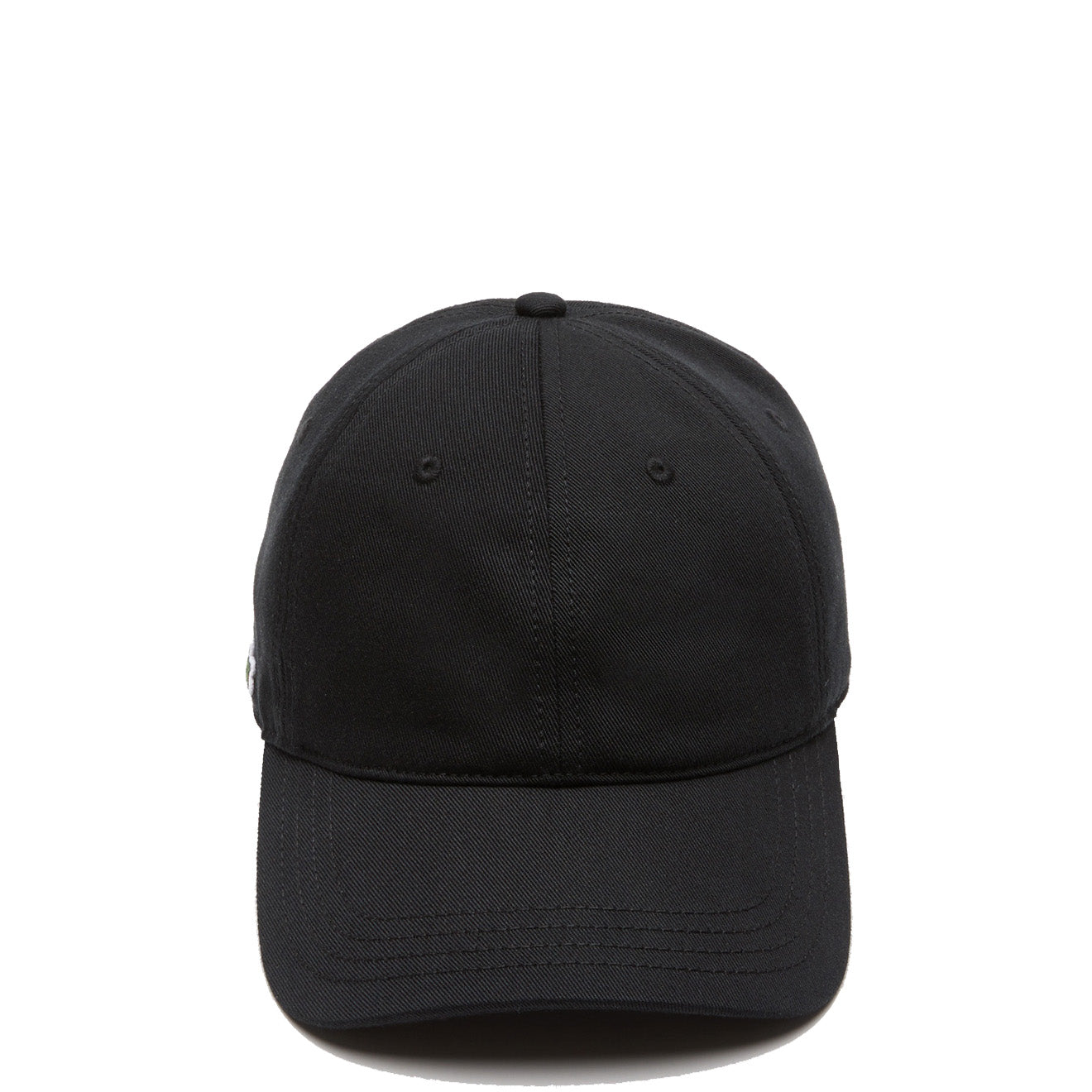 Lacoste Unisex Organic Cotton Twill Cap Black - The Sporting Lodge