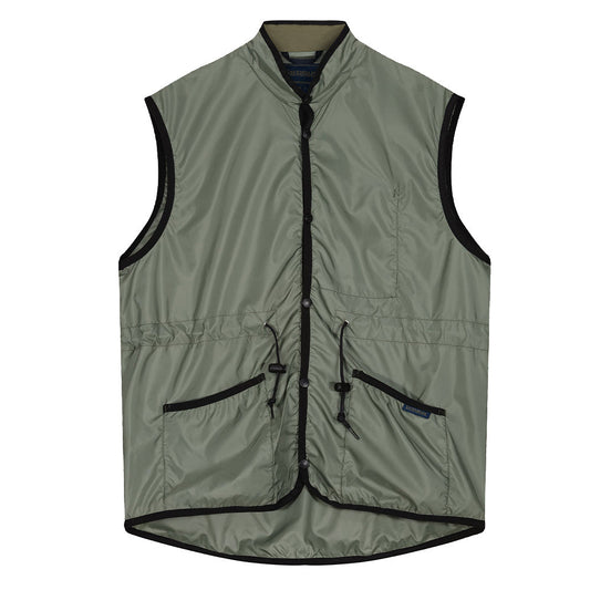 Lavenham Lavenster Packable Gathered Waist Mickfield Gilet Seaspray Green - The Sporting Lodge