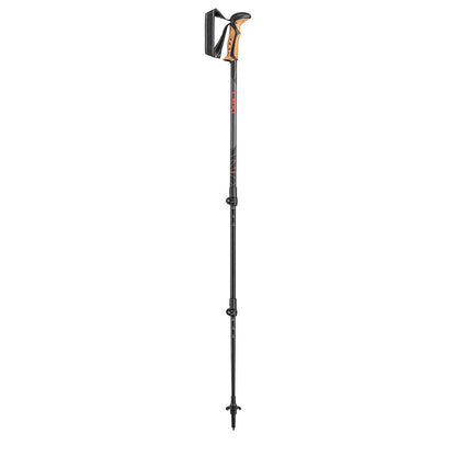 Leki Poles Khumbu Dark Anthracite / White / Bright Red - The Sporting Lodge