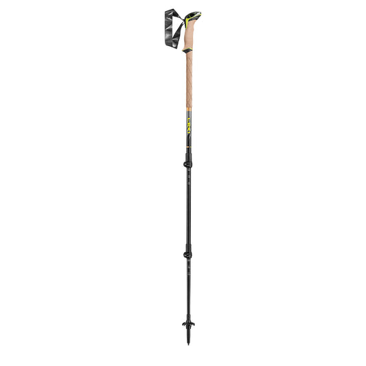 Leki Poles Sherpa Dark Anthracite / Copper / Neon Yellow - The Sporting Lodge