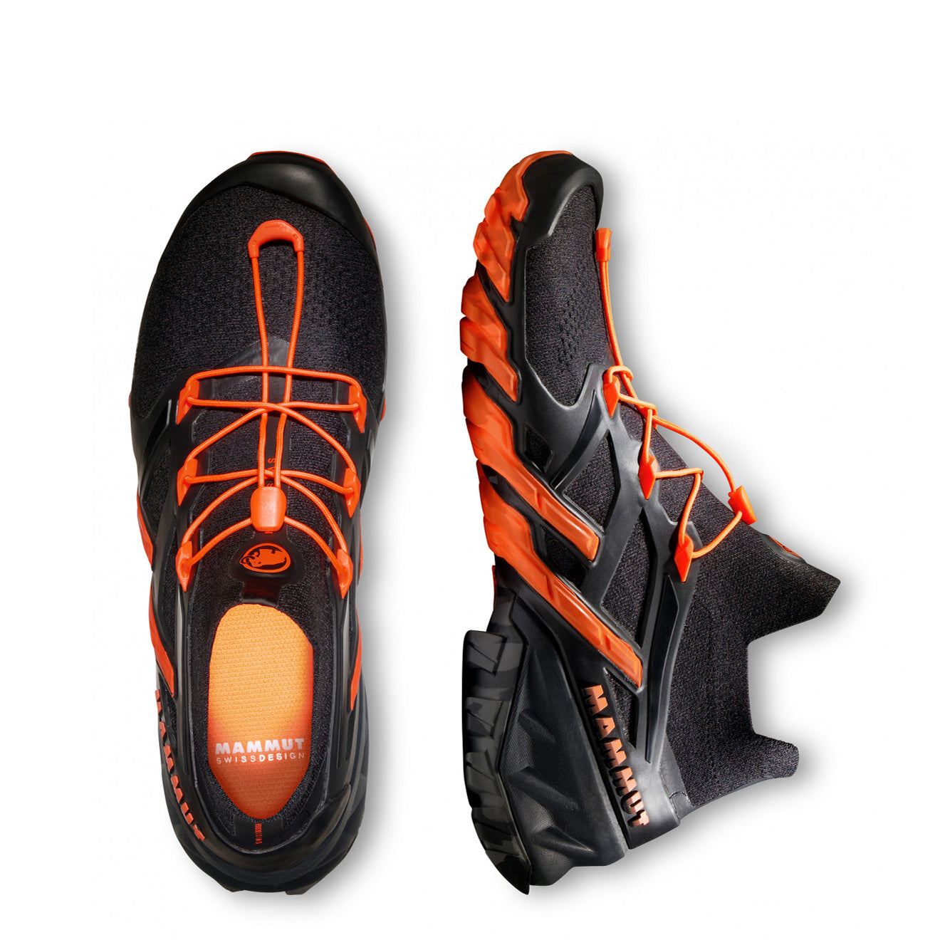 Mammut Aegility Pro Mid DT Boot Black / Vibrant Orange - The Sporting Lodge