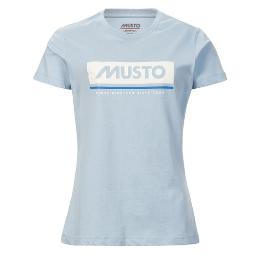 Musto Womens Tee 2.0 Good Grey - The Sporting Lodge