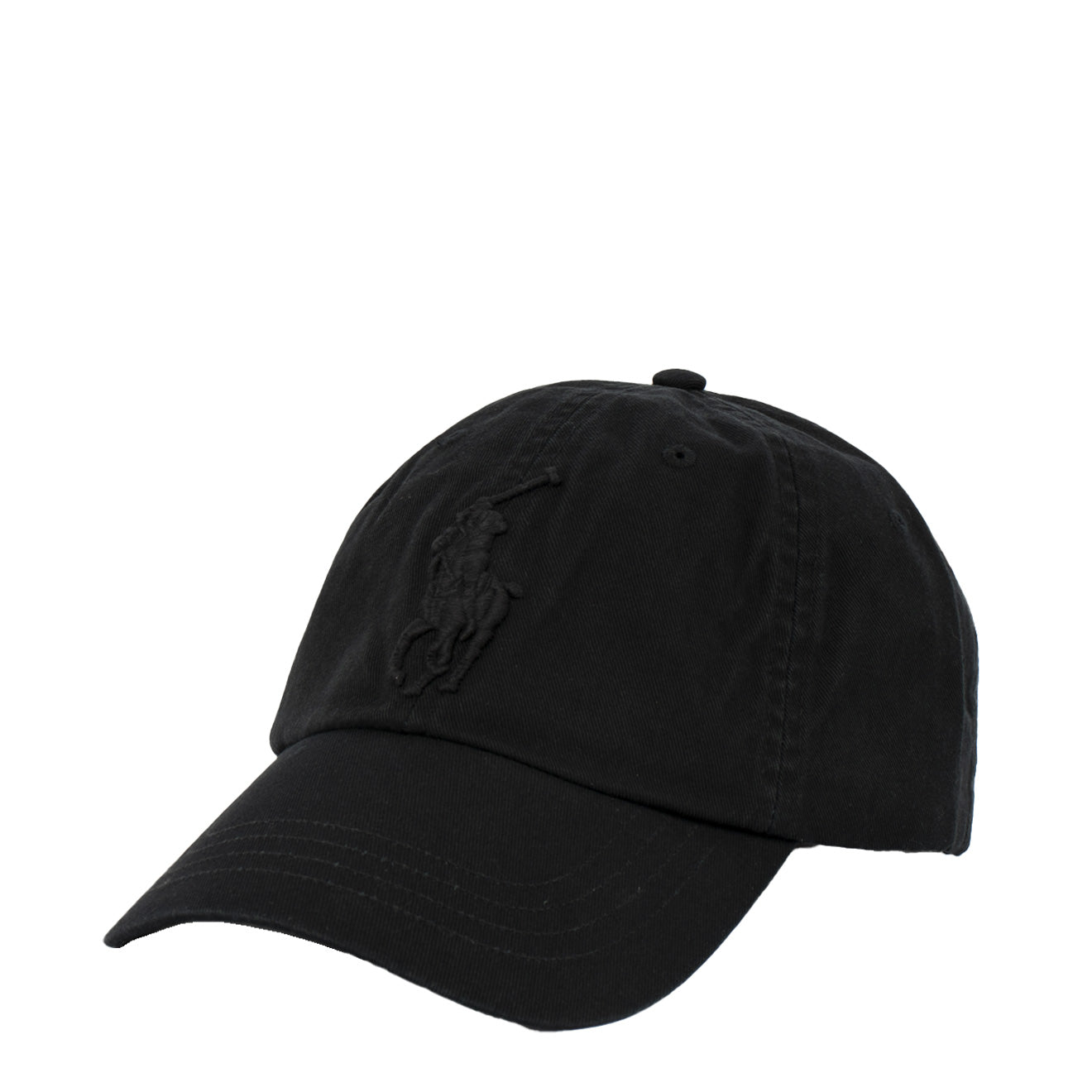 Polo Ralph Lauren Big Pony Chino Cap Black The Sporting Lodge