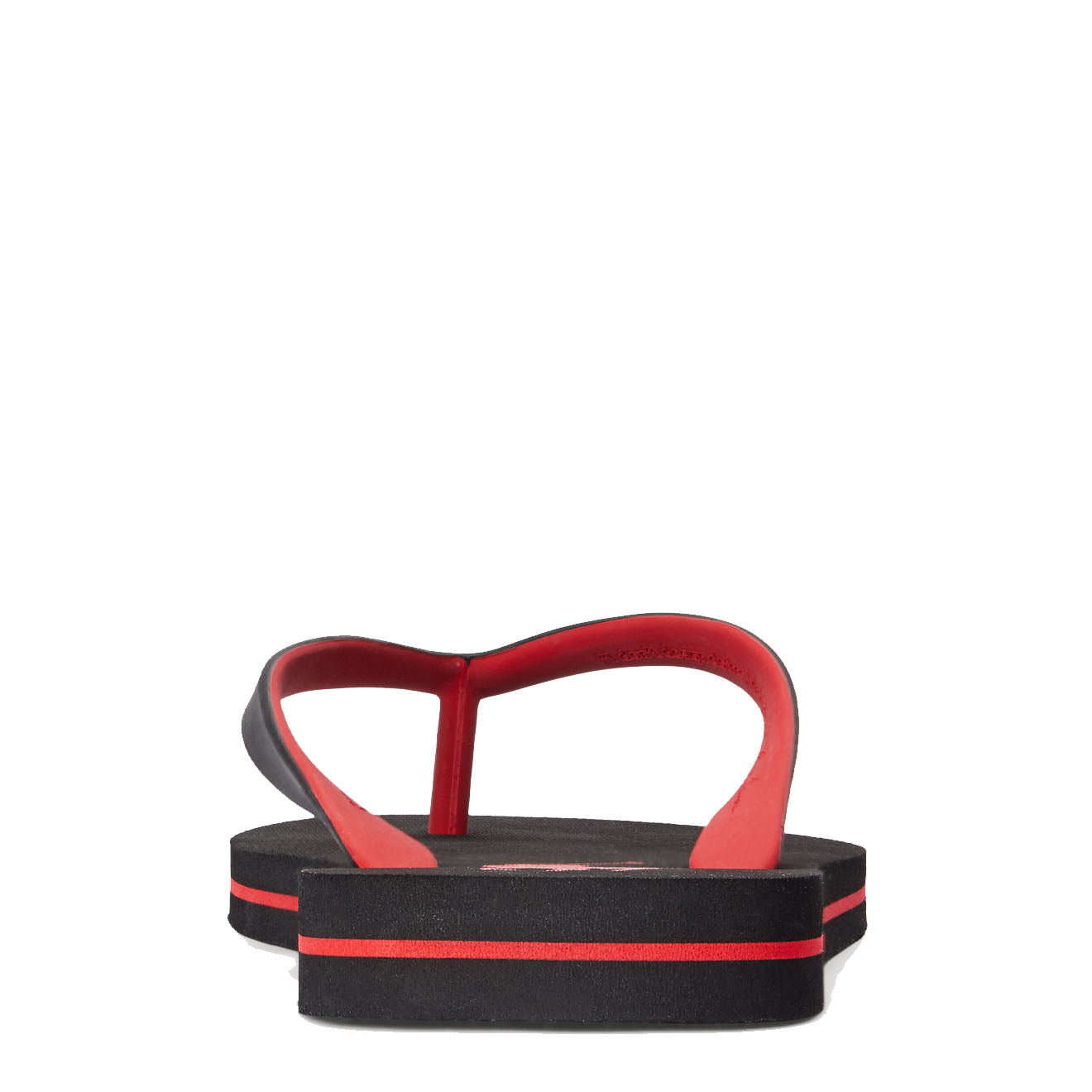 Polo Ralph Lauren Bolt Logo Flip Flop Black Red