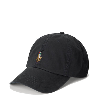 Polo Ralph Lauren Classic Cotton Twill Sports Cap Polo Black - The Sporting Lodge