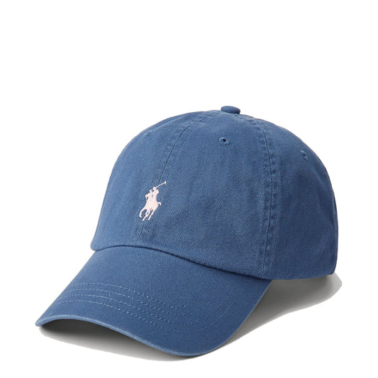 Polo Ralph Lauren Cotton Chino Baseball Cap Old Royal - The Sporting Lodge