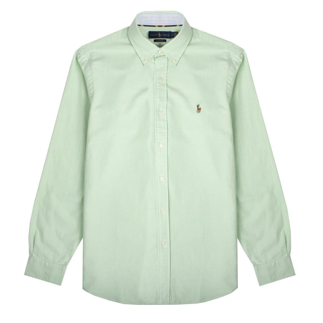 Ralph lauren oxford shirt green hotsell