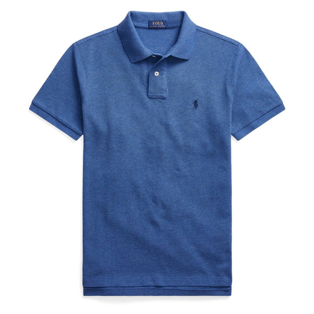 Polo Ralph Lauren Custom Slim Fit Classic Polo Royal Blue Heather The Sporting Lodge