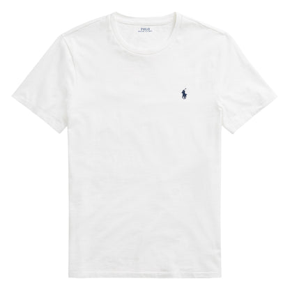 Polo Ralph Lauren Custom Slim Fit Cotton T-Shirt White - The Sporting Lodge