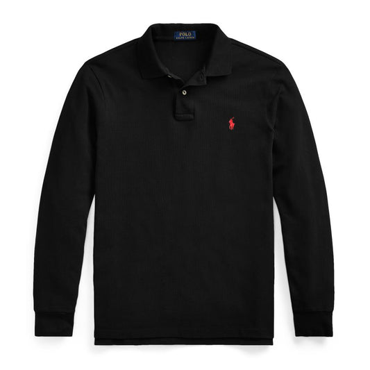 Polo Ralph Lauren L/S Classic Polo Black - The Sporting Lodge