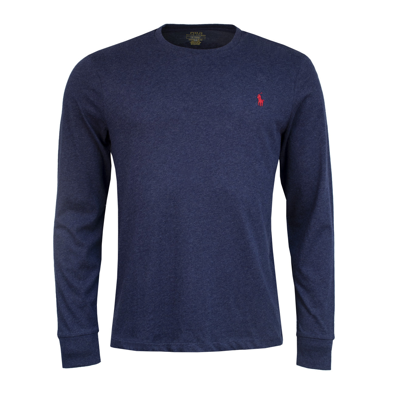 Polo Ralph Lauren L/S Classic T-Shirt Navy Heather - The Sporting Lodge