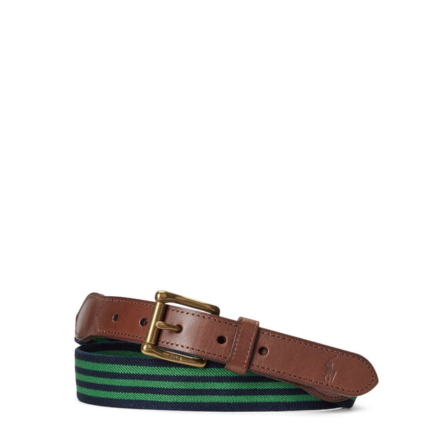 Ralph lauren navy belt best sale