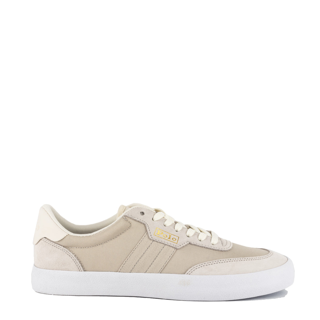 Polo Ralph Lauren Low Top Trainers Dove Grey - The Sporting Lodge