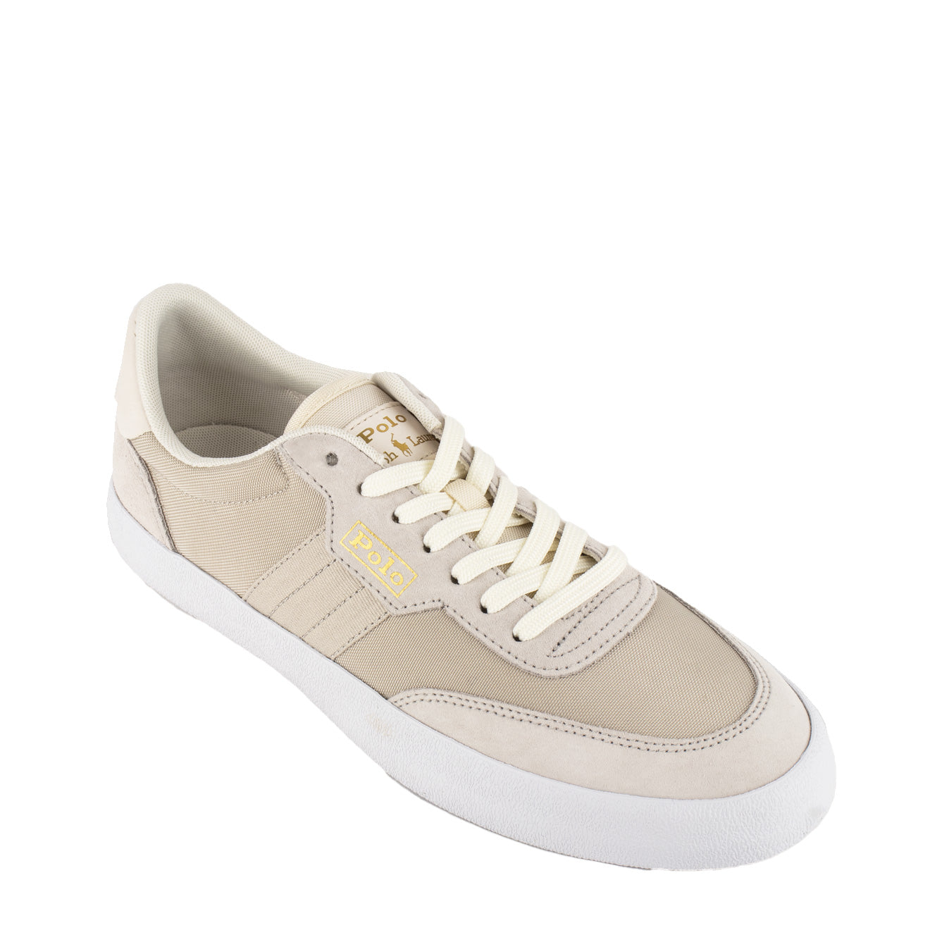 Polo Ralph Lauren Low Top Trainers Dove Grey - The Sporting Lodge